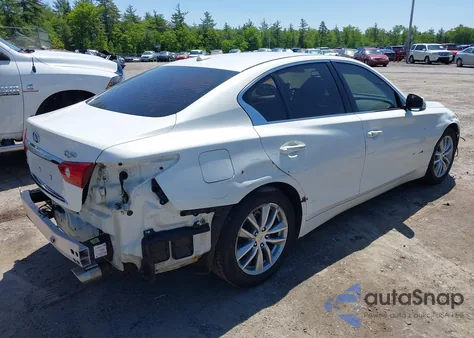 2014 Infiniti Q50 Premium z USA, uszkodzony, nr VIN JN1BV7AR3EM681886